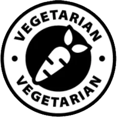 NervoCalmX vegetarian badge